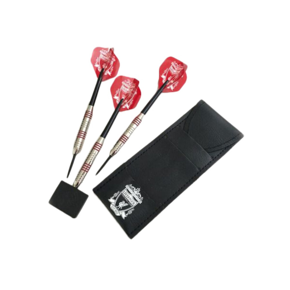 Liverpool Fc Leather Darts Set (Pack Of 3)
