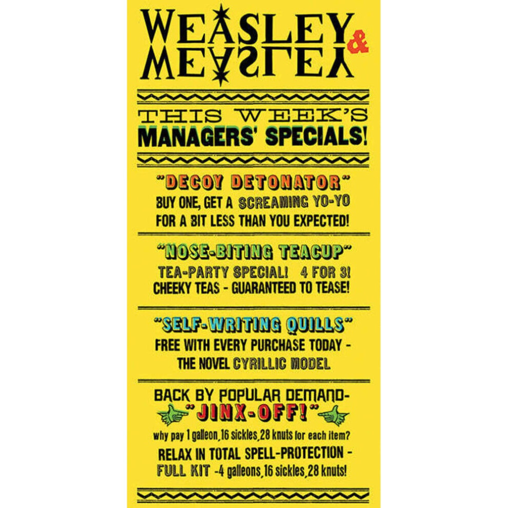 Photos - Other Decoration Harry Potter Weasley & Weasley Specials Canvas Print