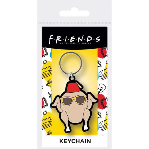 Friends Friends Turkey Rubber Keyring