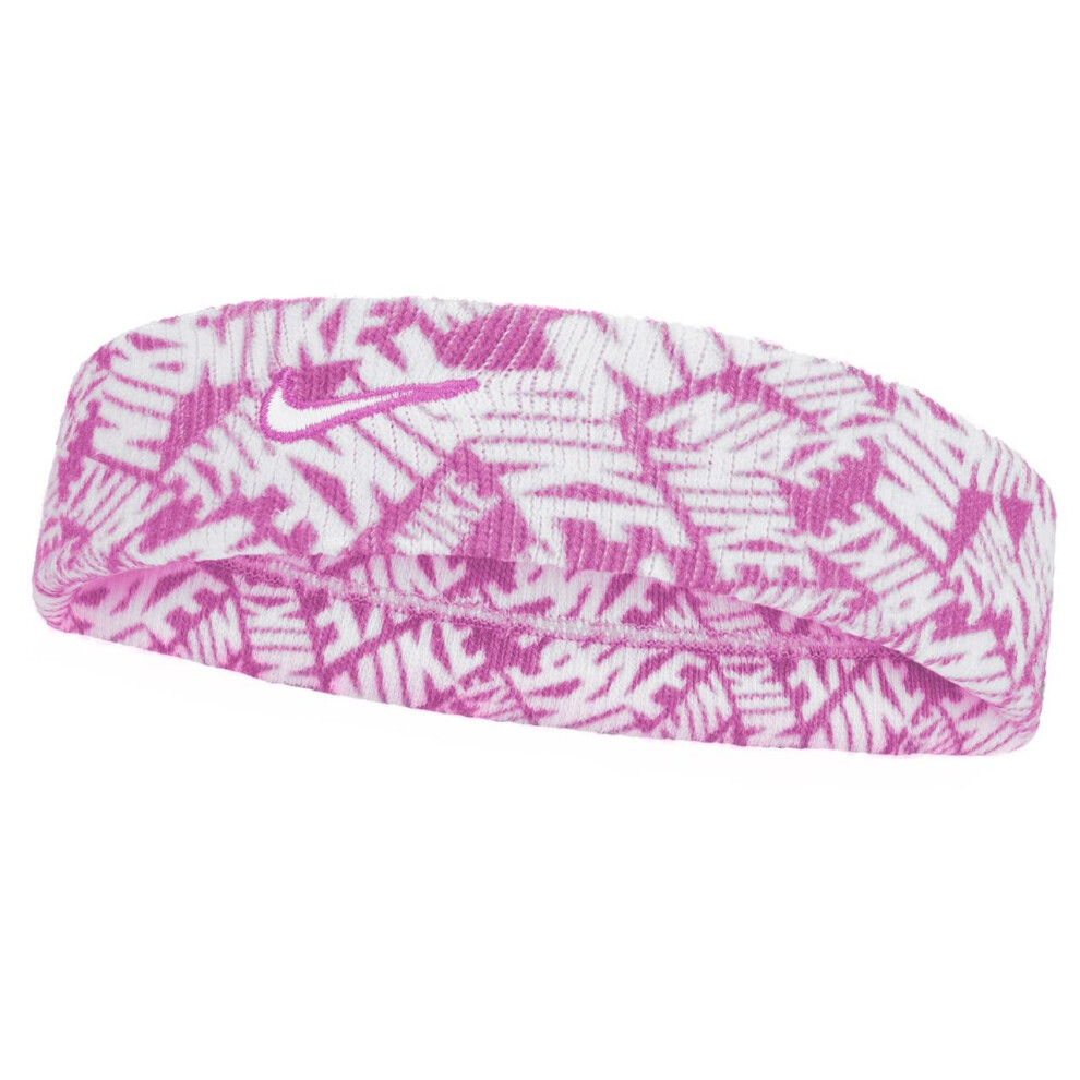 Nike Classic Swoosh Dri-Fit Headband Pink