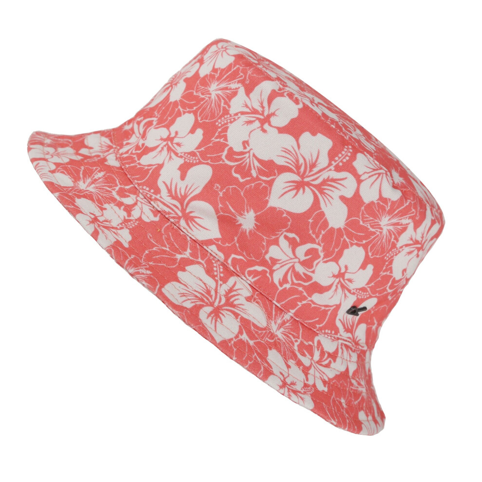 Regatta Childrens/Kids Crow Floral Canvas Bucket Hat
