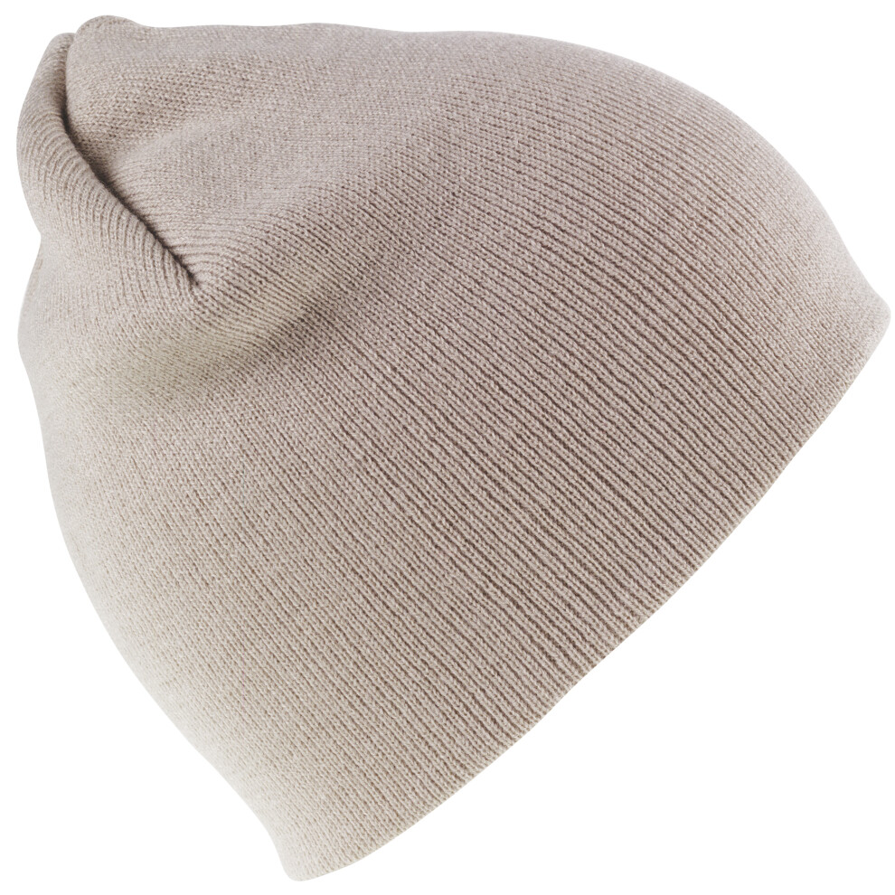 Result (One Size, Stone) Pull On Soft Feel Acrylic Winter Hat