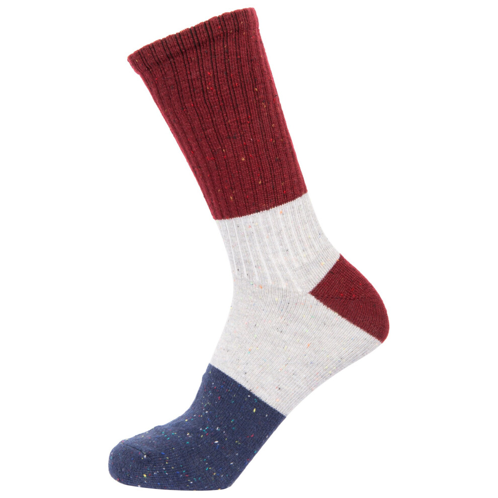 Trespass Unisex Adult Alize Recycled Boot Socks Multicoloured