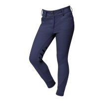 (24in, Navy) Dublin Childrens/Kids Prime Gel Knee Patch Breeches