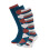 Dublin (One Size, Navy/Red/White) Dublin Unisex Socks (Pack Of 3) 2
