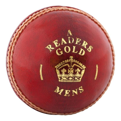 Readers Readers Mens Gold A Leather Cricket Ball