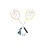 Yonex Yonex 2 Player Badminton Set (Pack Of 5) 3