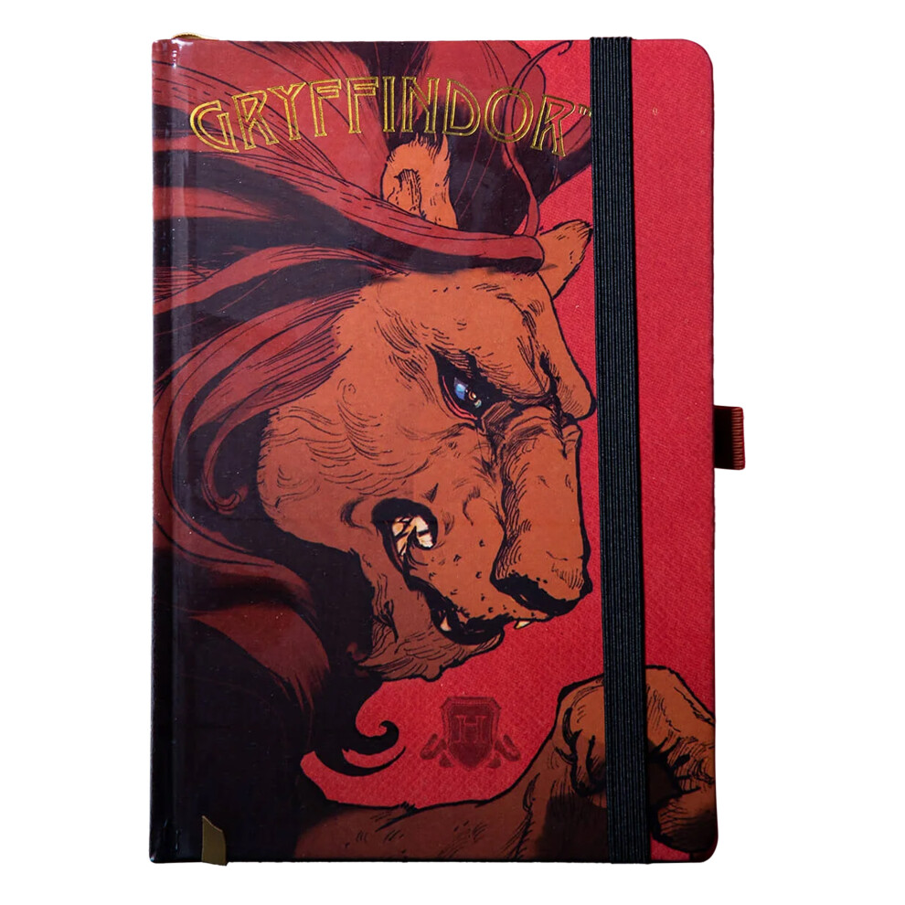 New Harry Potter Intricate Houses Gryffindor A5 Notebook