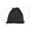 BagBase (One Size, Black) Bagbase Icon Drawstring Bag/Gymsac (Pack of 2) 1