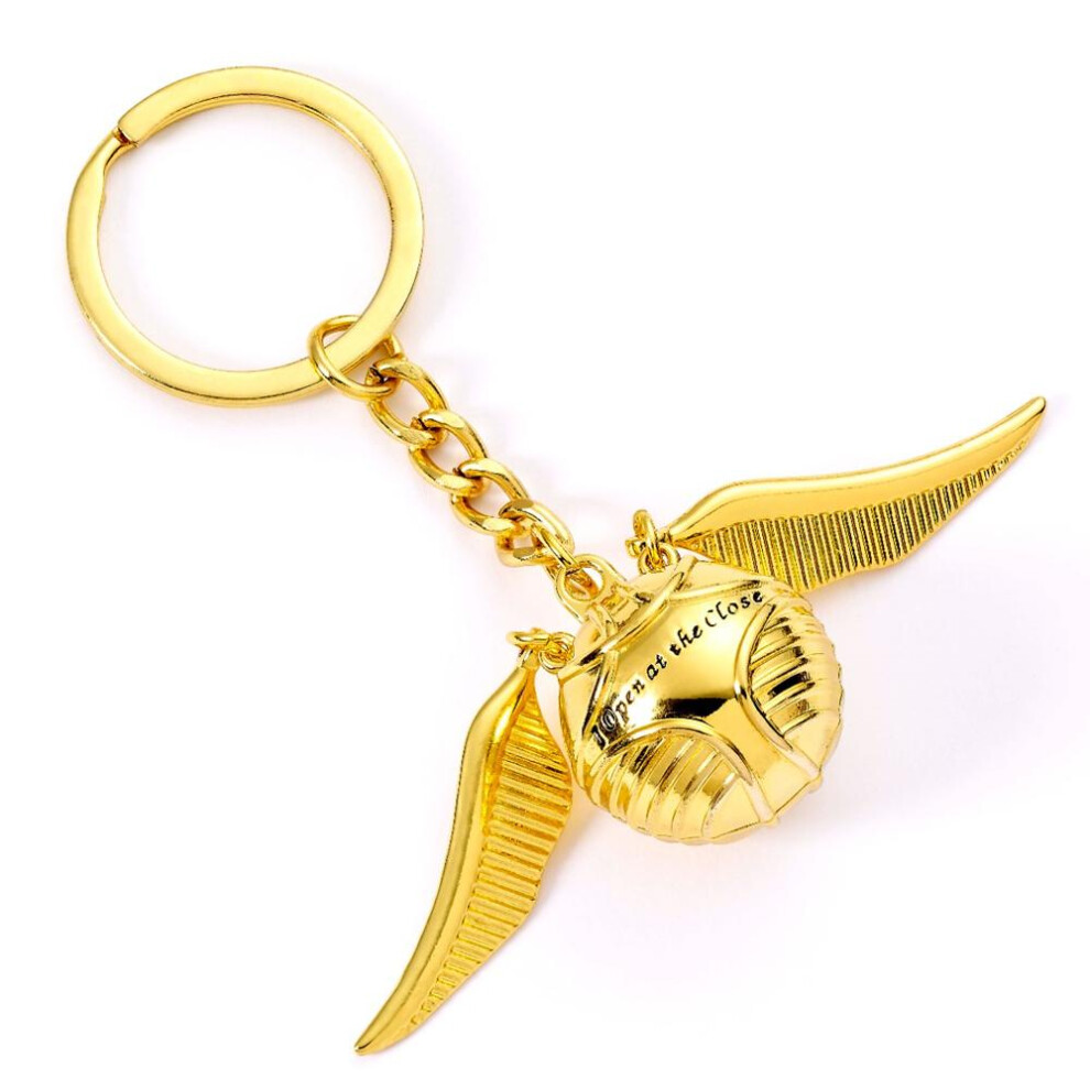 Harry Potter Open At The Close En Snitch 3D Keyring Gold