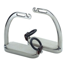 (3.75in, Silver) Shires Childrens/Kids Fillis Safety Horse Peacock Stirrups