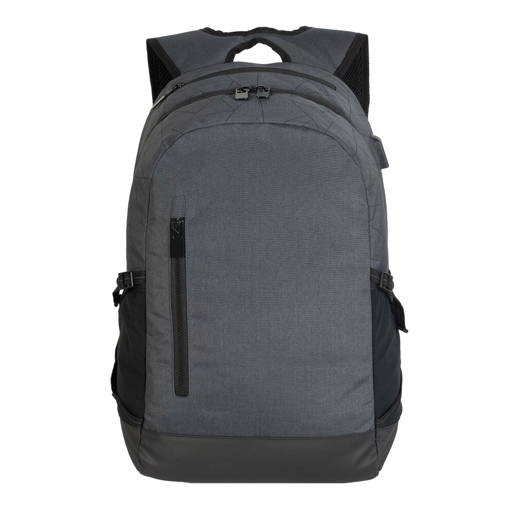 Shugon Leipzig Laptop Bag - Dark Grey/Black - Image 2