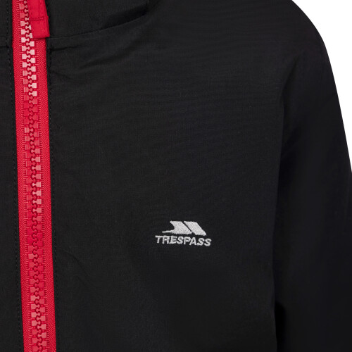 Trespass (5-6 Years, Black) Trespass Boys Waterproof Jacket Coat Deen 2