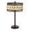 Premier Housewares Walden Round Diamond Design Table Lamp 1
