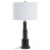 Premier Housewares Emara Black Marble Table Lamp 1