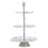 Premier Housewares Almos 3 Tier Silver Cake Stand 1