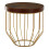 Premier Housewares Harlington Townhouse Brown Iron Round Side Table 1