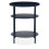 Premier Housewares Templix 3 Tier Black Iron Side Table 1