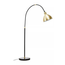 Lawton Black & Gold Floor Lamp