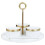 Premier Housewares Amari Condiment Set with White Slate Tray 1