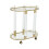 Premier Housewares Oris Warm Metallic Frame Bar Trolley 1