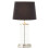Premier Housewares Zolan Glass Cylinder Table Lamp 1