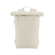 (One Size, Beige) Bagbase Simplicity Lite Roll Top Backpack