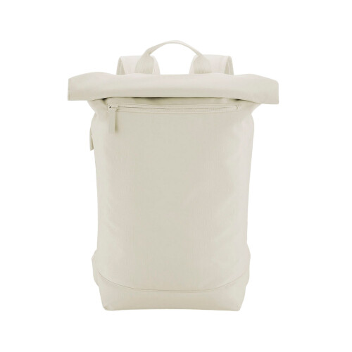 BagBase (One Size, Beige) Bagbase Simplicity Lite Roll Top Backpack