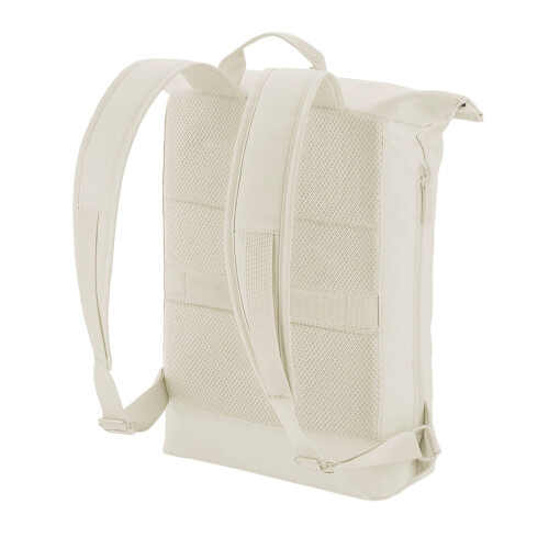 BagBase (One Size, Beige) Bagbase Simplicity Lite Roll Top Backpack 1