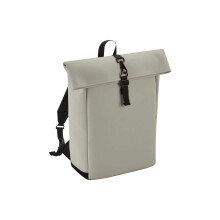 (One Size, Clay) Bagbase Roll Top PU Backpack