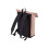 BagBase (One Size, Nude Pink) Bagbase Roll Top PU Backpack 2