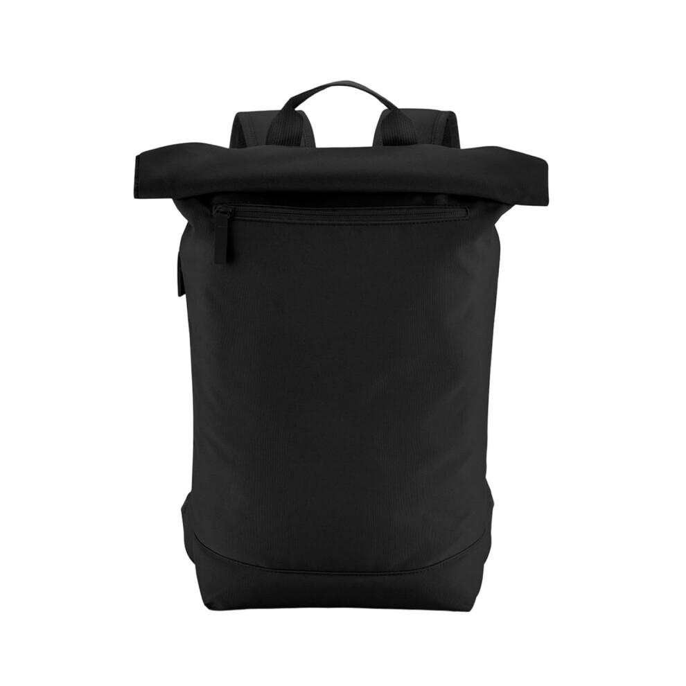 Bagbase (One Size, ) Simplicity Lite Roll Top Backpack Black
