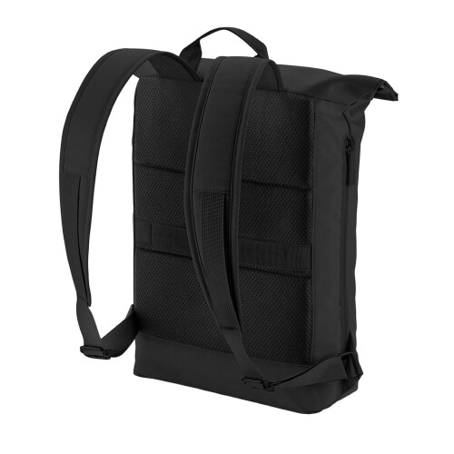 BagBase (One Size, Black) Bagbase Simplicity Lite Roll Top Backpack 1