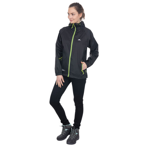 Trespass (L, Black) Trespass Unisex Waterproof - Qikpac Jacket 2