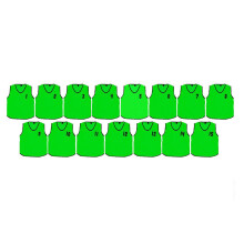 (15 Years and Up, Green) Precision Unisex Adult Mesh Training Bib (Pack of 15)
