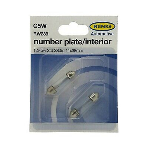 Ring Automotive Ring Festoon Bulb (Pack Of 2)