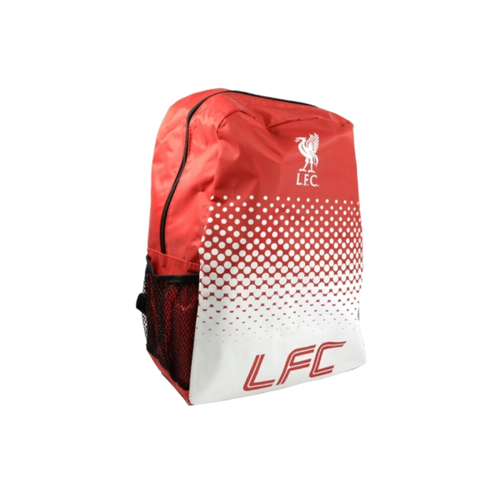 Liverpool Fc Official Football Fade Design Backpack/Rucksack Red