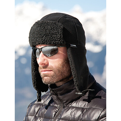 Result (S, Black) Result Mens Winter Thinsulate Sherpa Hat 2