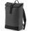 BagBase (One Size, Black/Reflective) Bagbase Reflective Roll Top Backpack 1