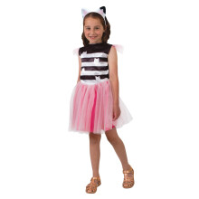 Gabby's Dollhouse Girls Tutu Skirt Striped Costume