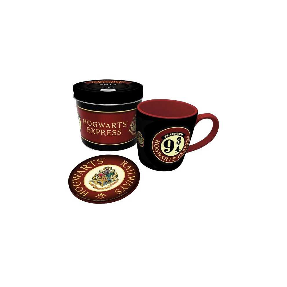 Harry Potter Platform Nine And Three Quarters Hogwarts Crest Gift Set