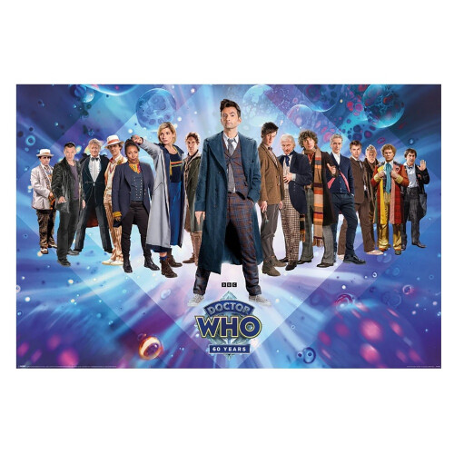 Doctor Who Doctor Who 60th Anniversary Poster