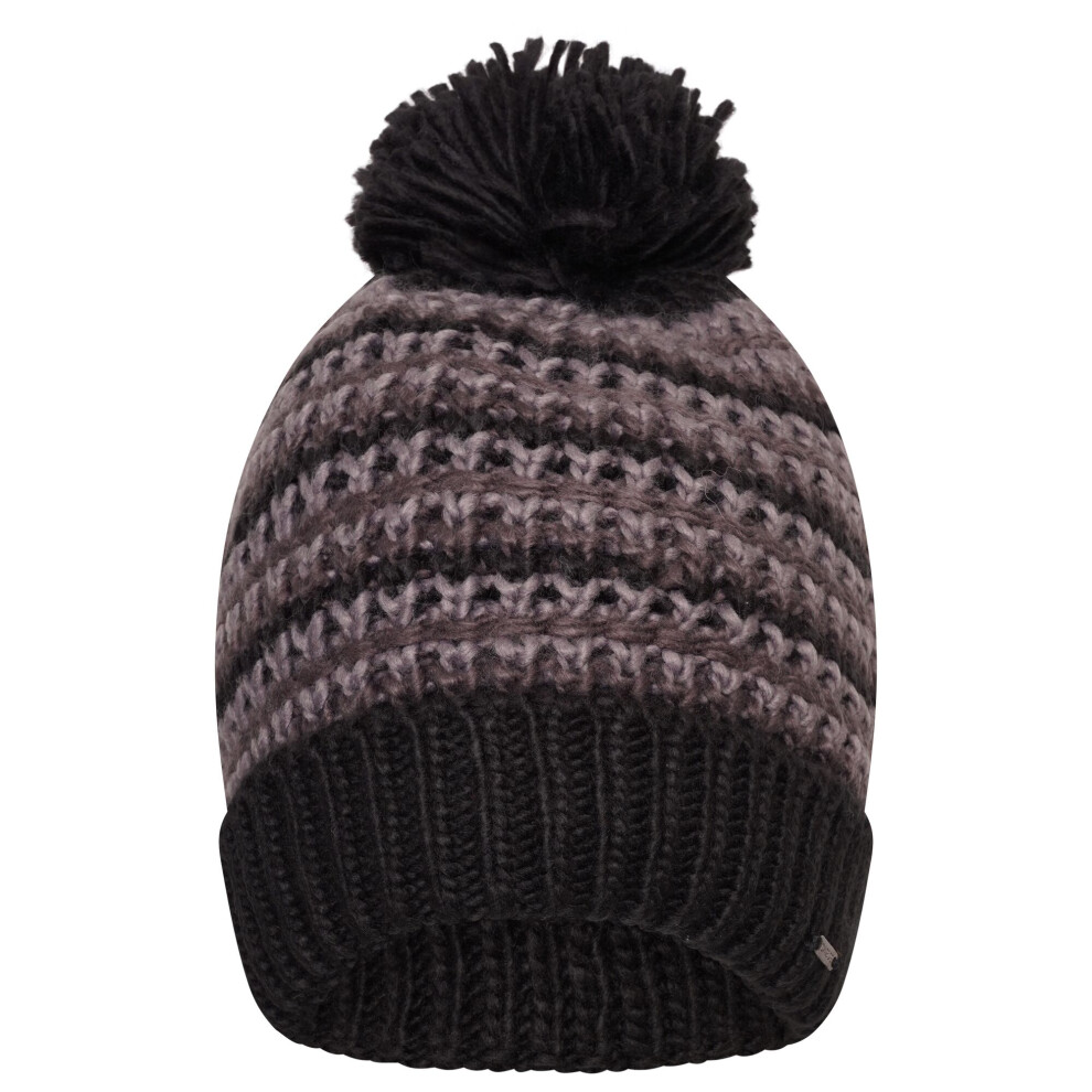 Regatta (One Size, Black/Ebony Grey) Unisex Adult Headstart Beanie