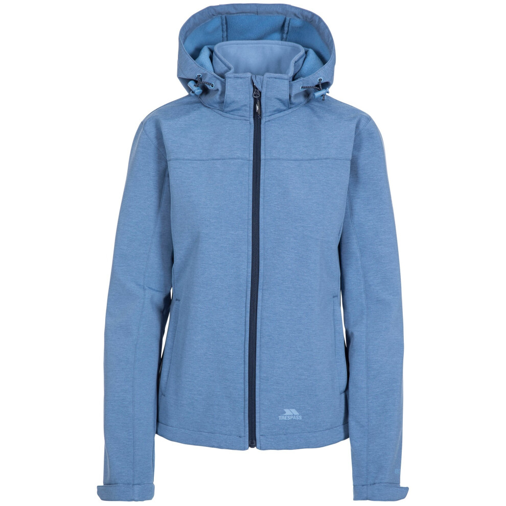 Trespass (Xxs, Denim Blue Marl) Womens/Ladies Leah Waterproof Softshell Jacket