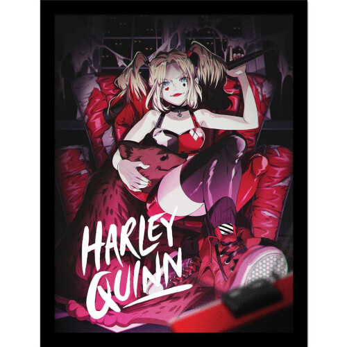 Batman Batman Harley Quinn Framed Poster
