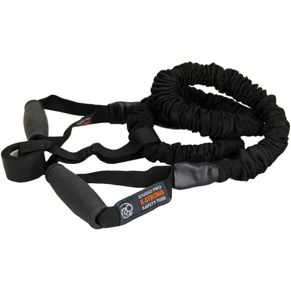 Fitness Mad (Extra Strong, ) Safety Resistance Tube Black