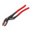 Knipex Knipex Plastic Pipe Grip Pliers Plastic Jaws 75mm Capacity 250mm 1