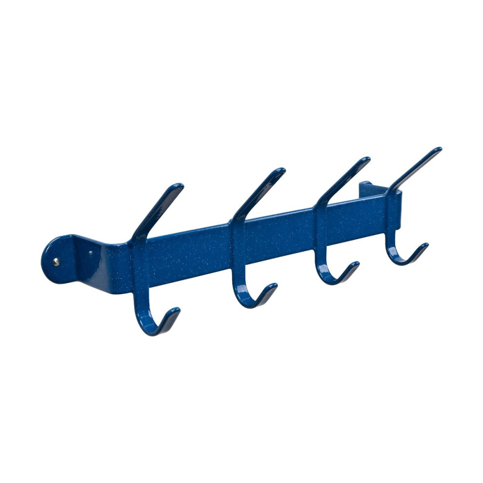 (One Size, Blue) Stubbs Shelfie Plain Coat Hook 5063527439789