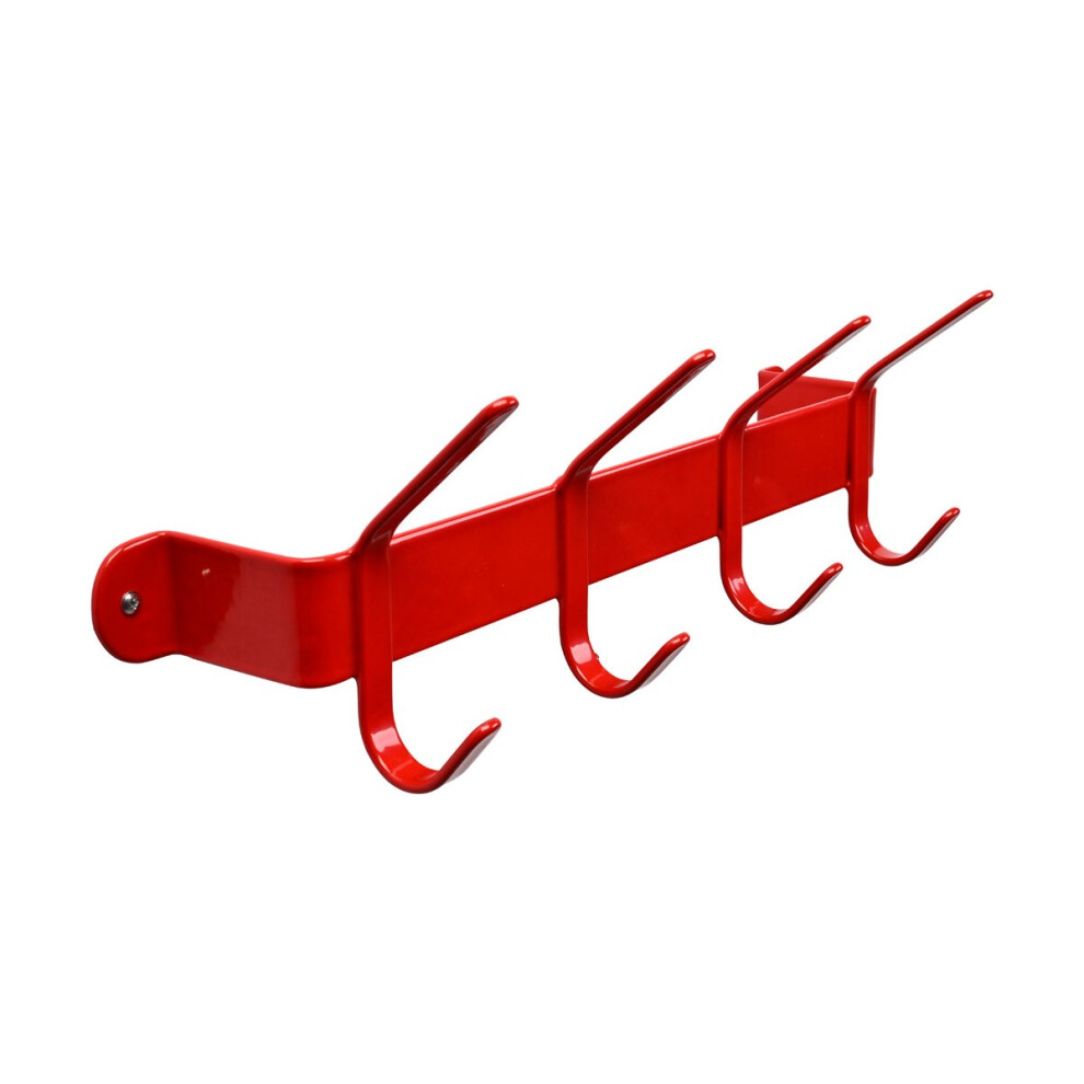 (One Size, Red) Stubbs Shelfie Plain Coat Hook 5063527439772