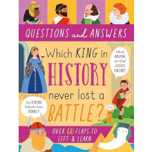 Which King in History Never Lost a Battle by Rachel Moss Hardcover Boo